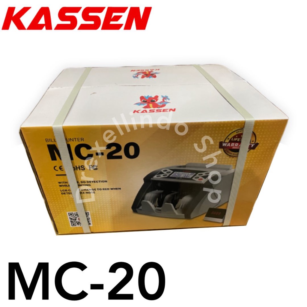 MESIN PENGHITUNG UANG KASSEN MC-20 MONEY BILL COUNTER MC20