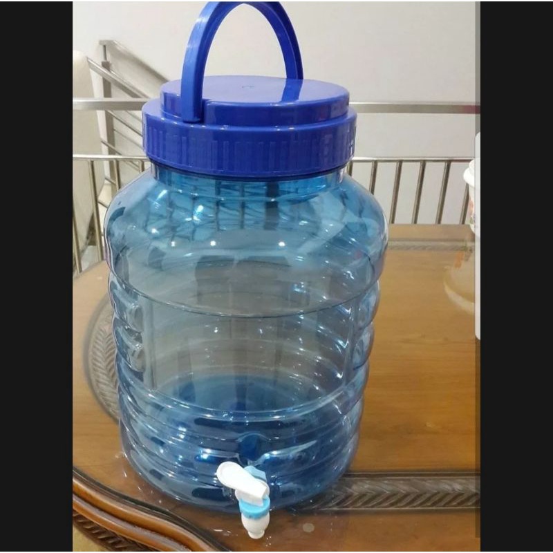 Galon Air + Keran Ukuran 12,5 Liter