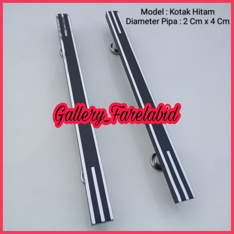 1 Meter Handle Pintu Rumah Stainless Steel 80 Cm Gagang Pintu Rumah 100 Cm Pegangan Pintu Kupu Tarung Tarikan Pintu Rumah Utama Minimalis