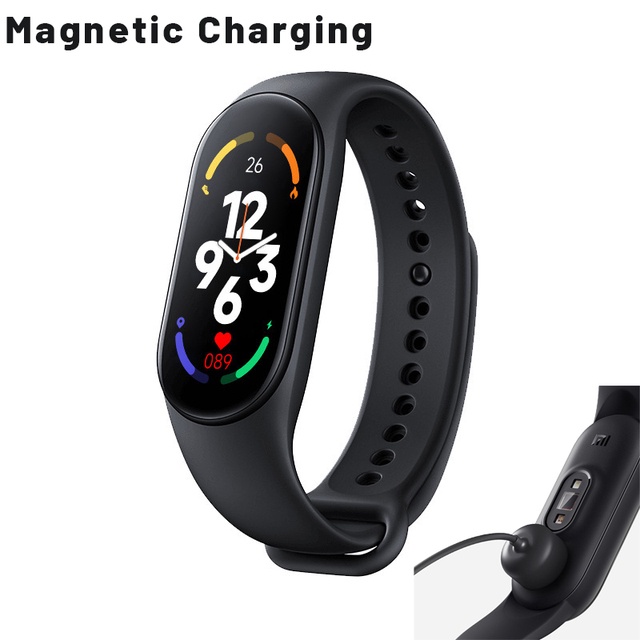 Ukuran kecil✅ M7 Smart Watch Men Fitness Tracker Heart Rate Monitor M7 Smart Women Fitness Bracelet For Mobile Phone Mi Band M7