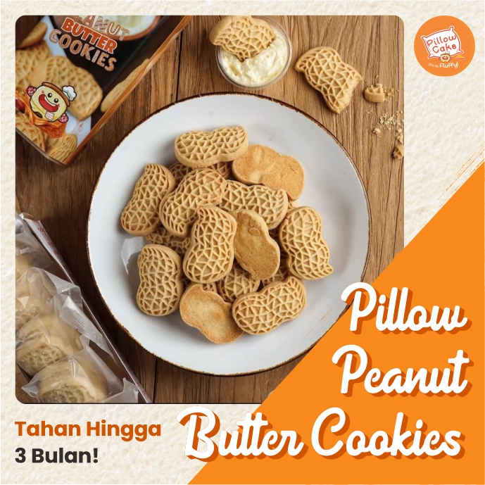 

PILLOW CAKE PEANUT BUTTER COOKIES