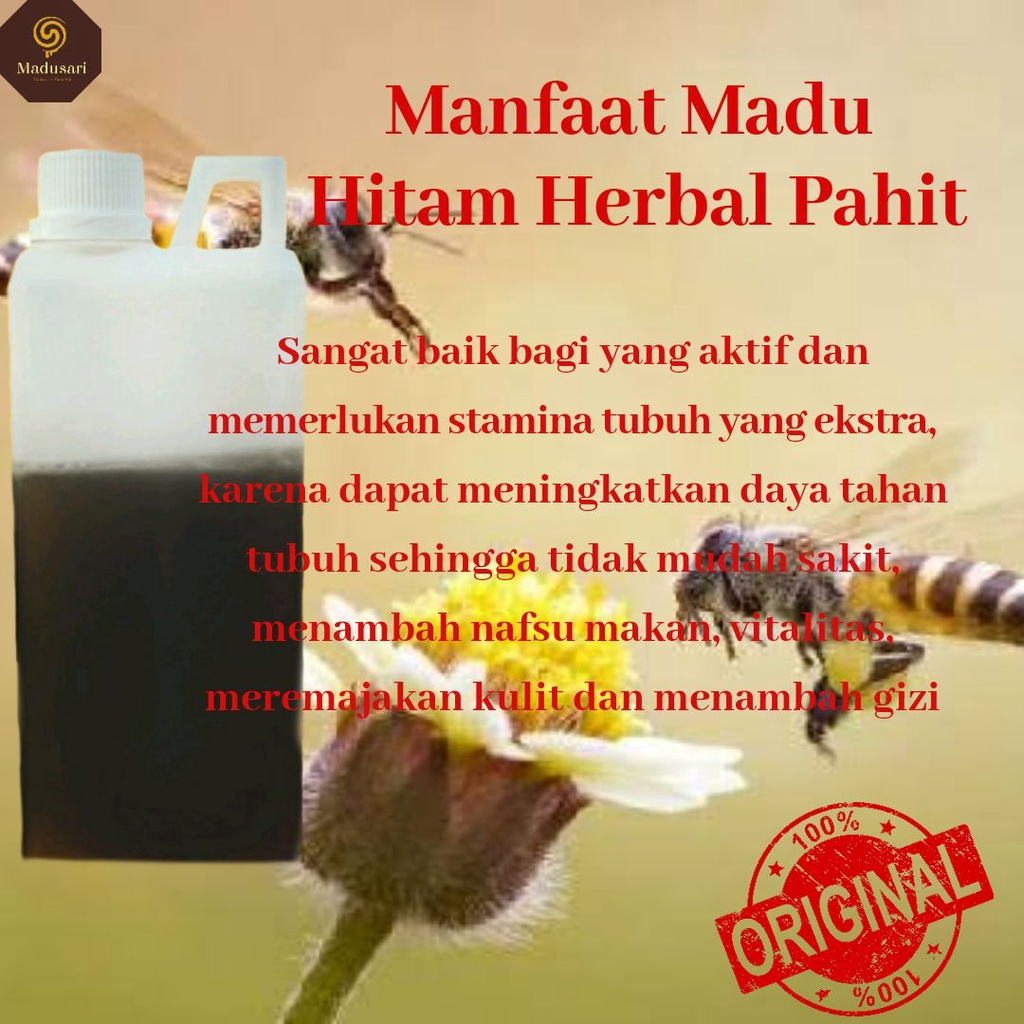 

RESELLER DROPSHIP Madu Hitam Herbal Pahit Asli