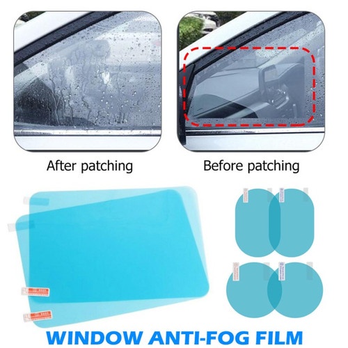 Anti Fog Sticker Kaca Mobil Kotak Anti Air 175x200mm Antifog Embun