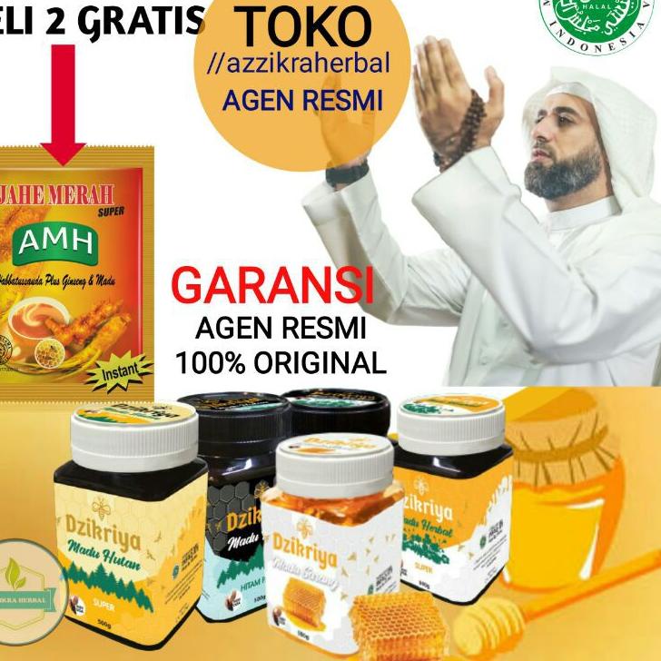 

[KODE PRODUK 8PV9551] MADU DZIKRIYA AZIKRIYA ZIKRIYA ADZIKRA Hutan Hitam pahit Herbal super Herbal Pahit sarang asli Murni 100% AGEN RESMI BEKASI