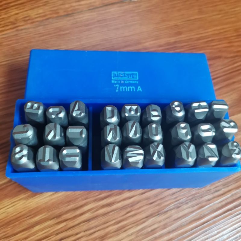 mata ketok huruf Angka 8 mm mata ketok angka nomber 8 mm stamp punch masus  nomor & angka 8mm