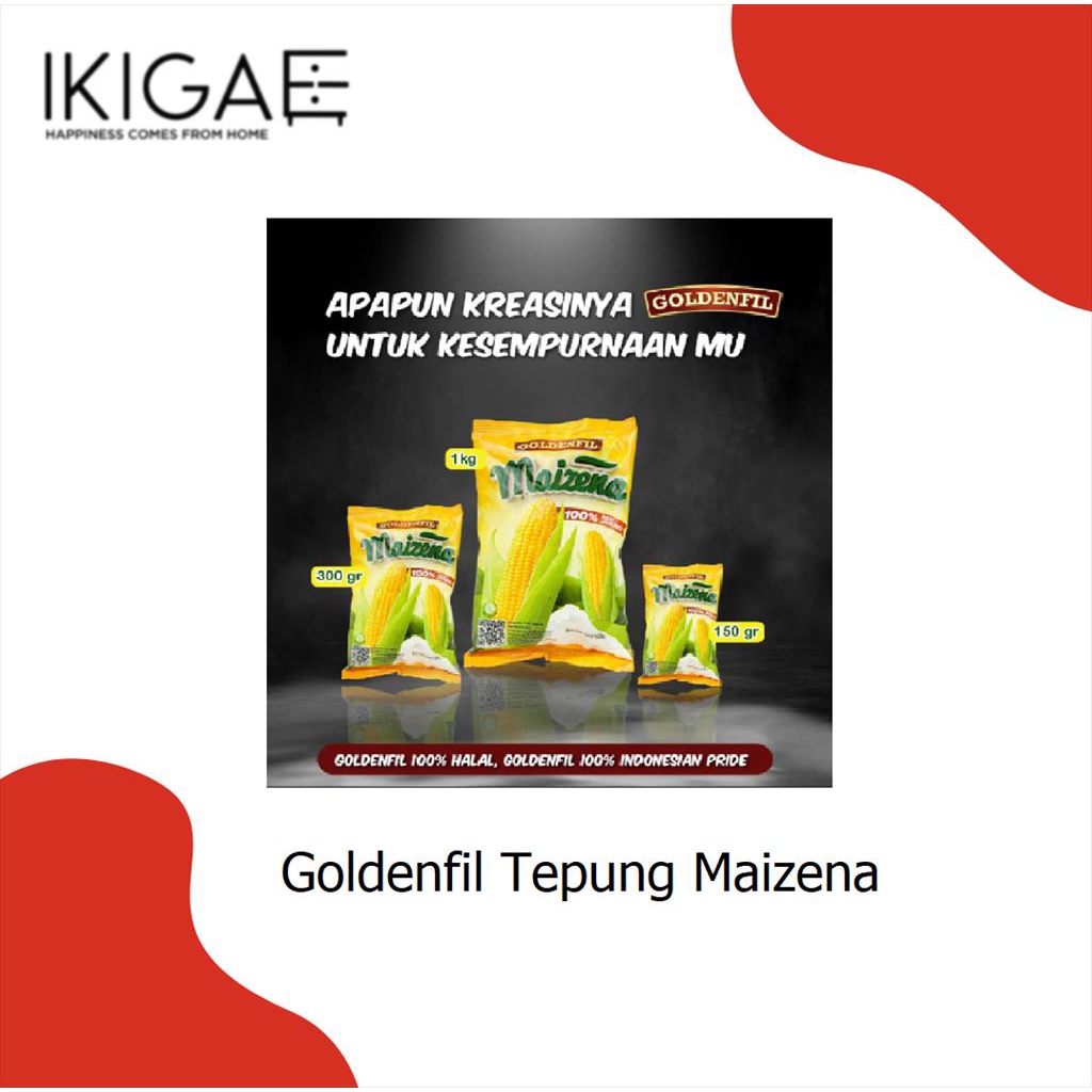 GOLDENFIL TEPUNG MAIZENA KEMASAN 1 KG