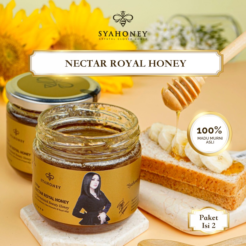 

Syahoney Nectar Royal Honey 350gr 100% Madu Murni Asli Isi 2