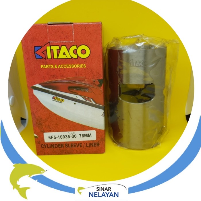 Cylinder sleeve / liner mesin tempel Yamaha 40pk