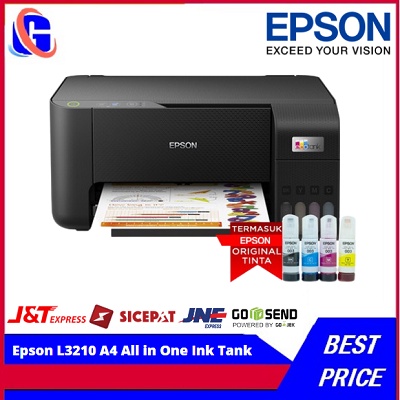 Printer Epson L3210 A4 All in One Ink Tank Printer