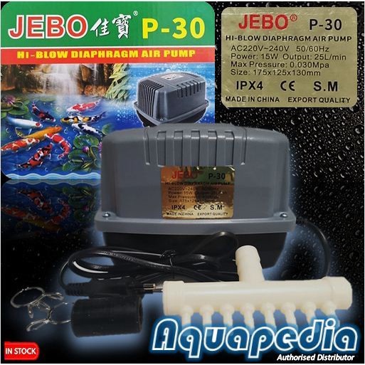 Jebo P30 Pompa Udara/Air Pump Hiblow