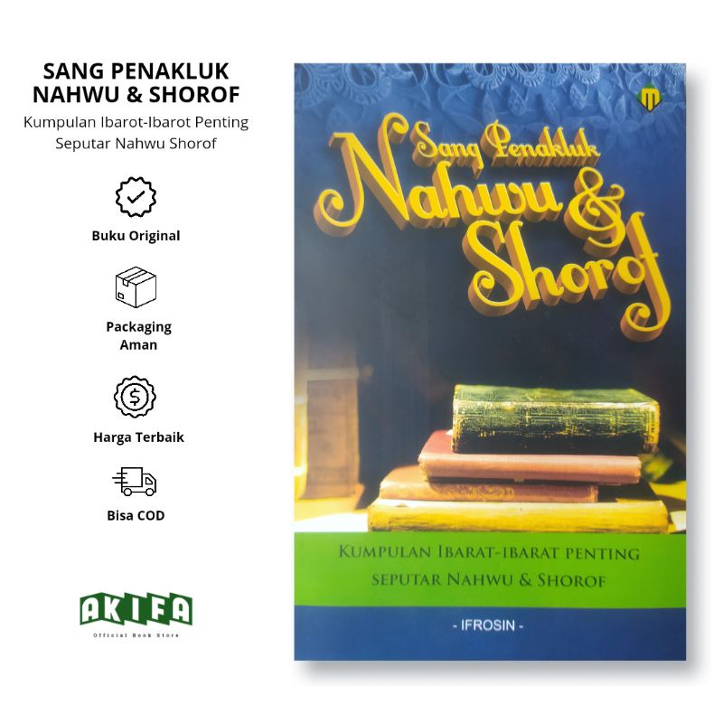 Buku Sang Penakluk Nahwu Shorof Kumpulan Ta'bir Lengkap Ilmu Nahwu