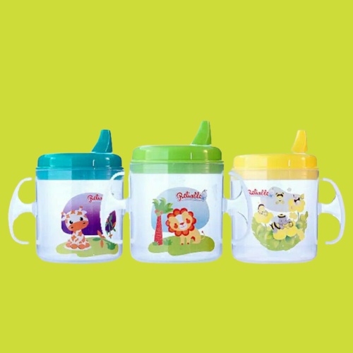 ❤ZJ❤ RELIABLE Gelas Bayi Cangkir Bayi Aneka Warna RFS-5505 RELIABLE BABY CUP