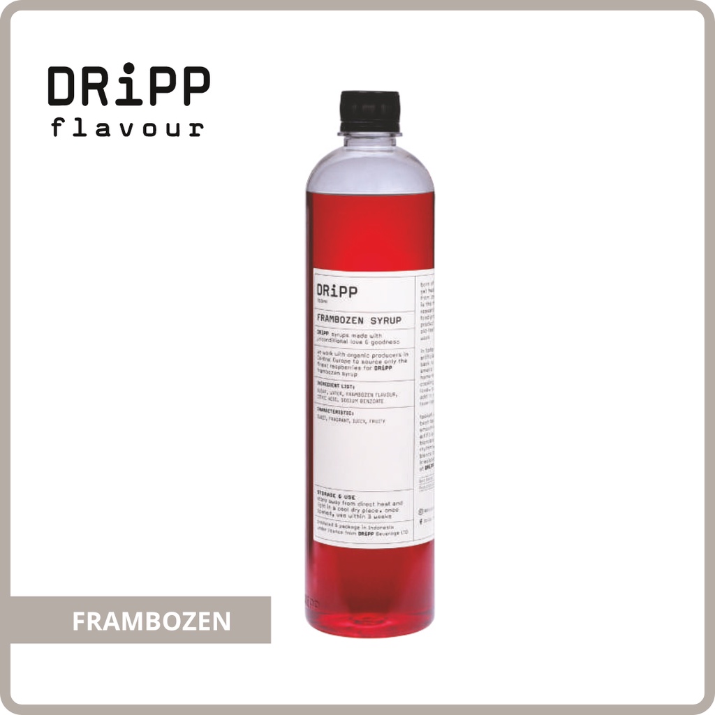 

Dripp Flavour Sirup Premium Rasa Frambozen 760 ml