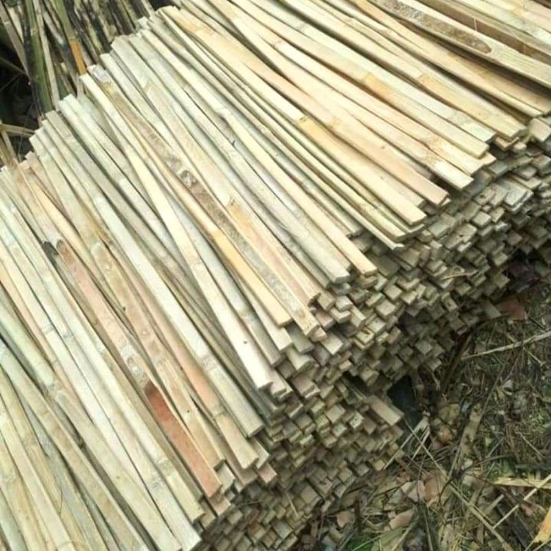 Tuturus bambu 70cm bambu kerjianan penyanggah tanaman perbatang