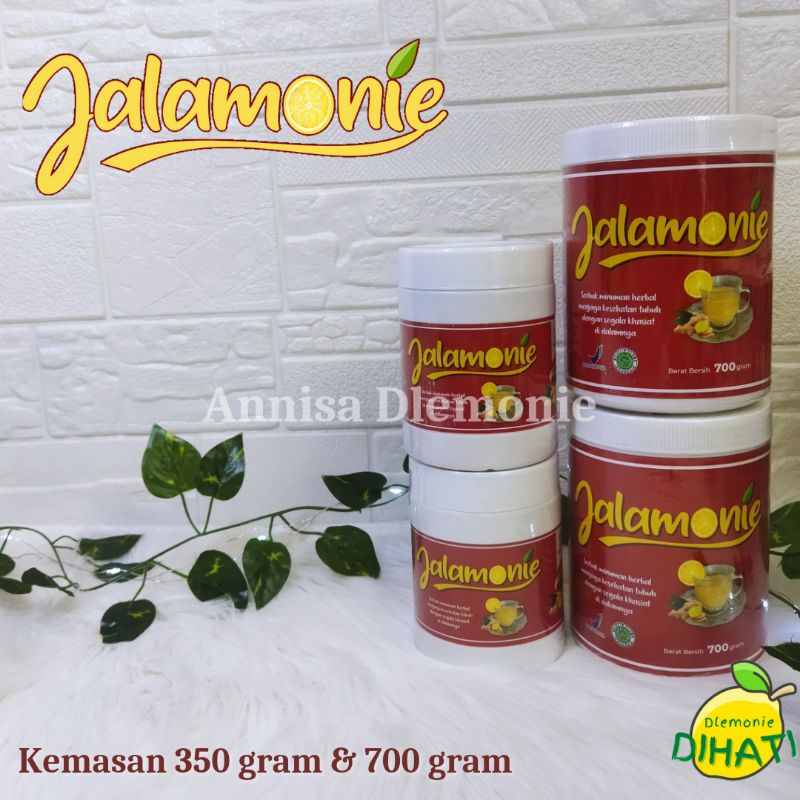 

Jalamonie Jahe & Lemon bubuk 350 gram