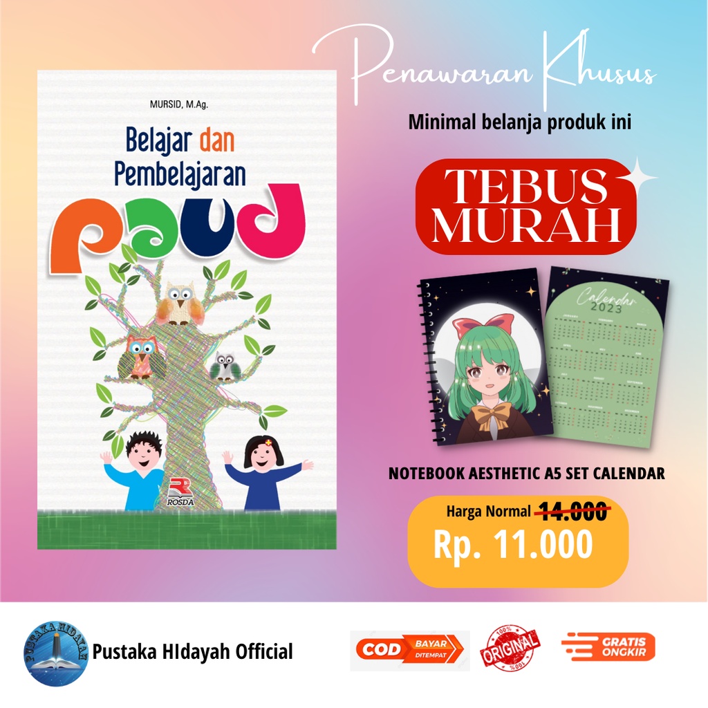 Jual Buku Belajar Dan Pembelajaran PAUD - Mursid | Buku Pendidikan Buku ...