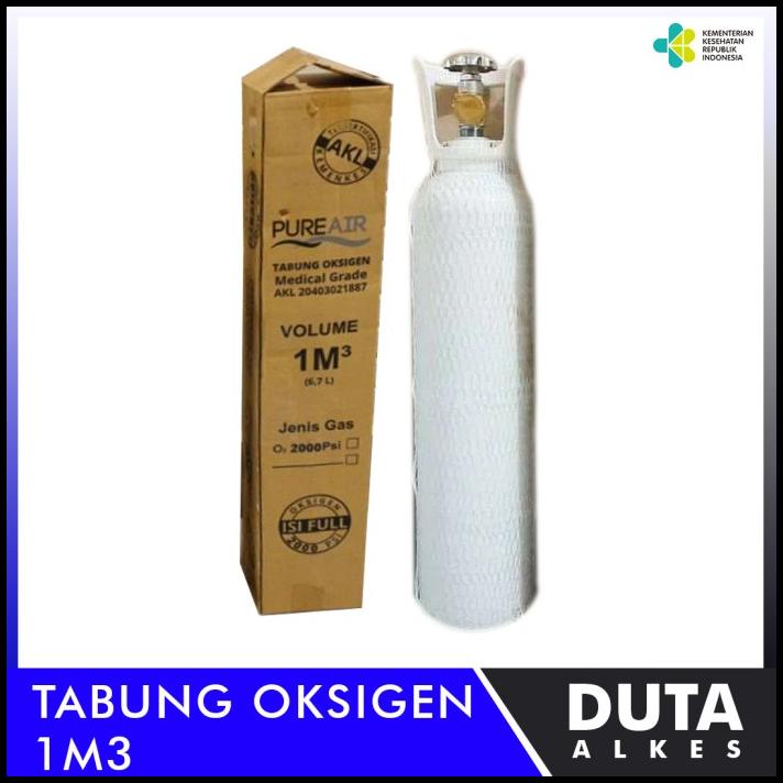 Jual Tabung Oksigen 1m3 Isi Oxygen Tube Shopee Indonesia 