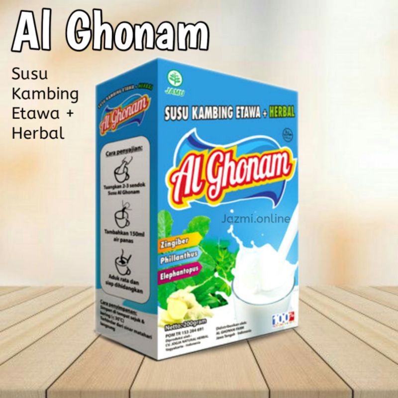 

AlGhonam (al ghonam) susu kambing etawa menyehatkan (COD) Murah