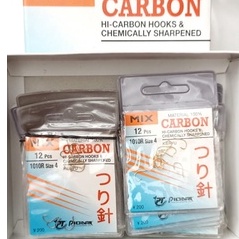 kail/mata pancing Mix Carbon 1010R warna gold/emas