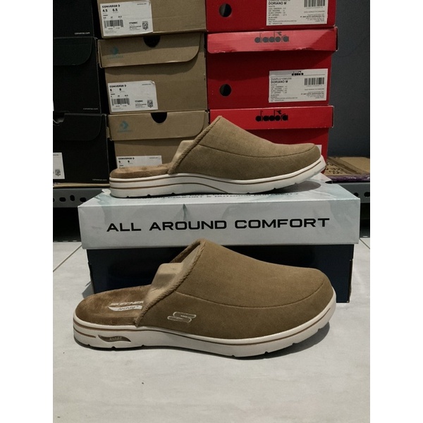 Ori sale Sepatu sandal Skechers Arch Fit Go Lounge Cowok