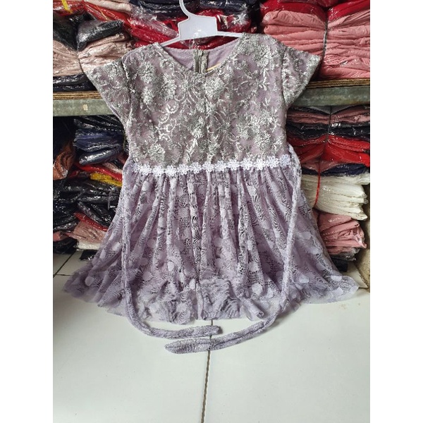 Dress Anak Novita / Dress Pesta Ulang Tahun Anak Usia 2 Thn-15 Thn