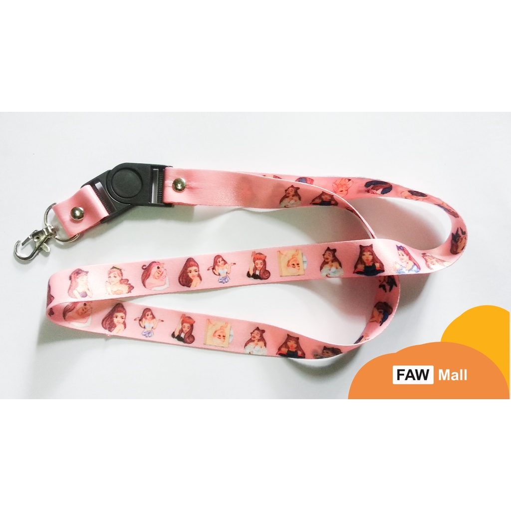 

Landyard Ariana Grande toon art