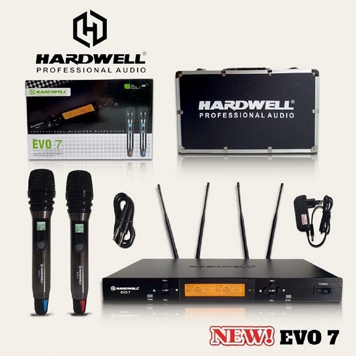 mic wireless hardwell evo 7 HARDWELL EVO 7 handheld original