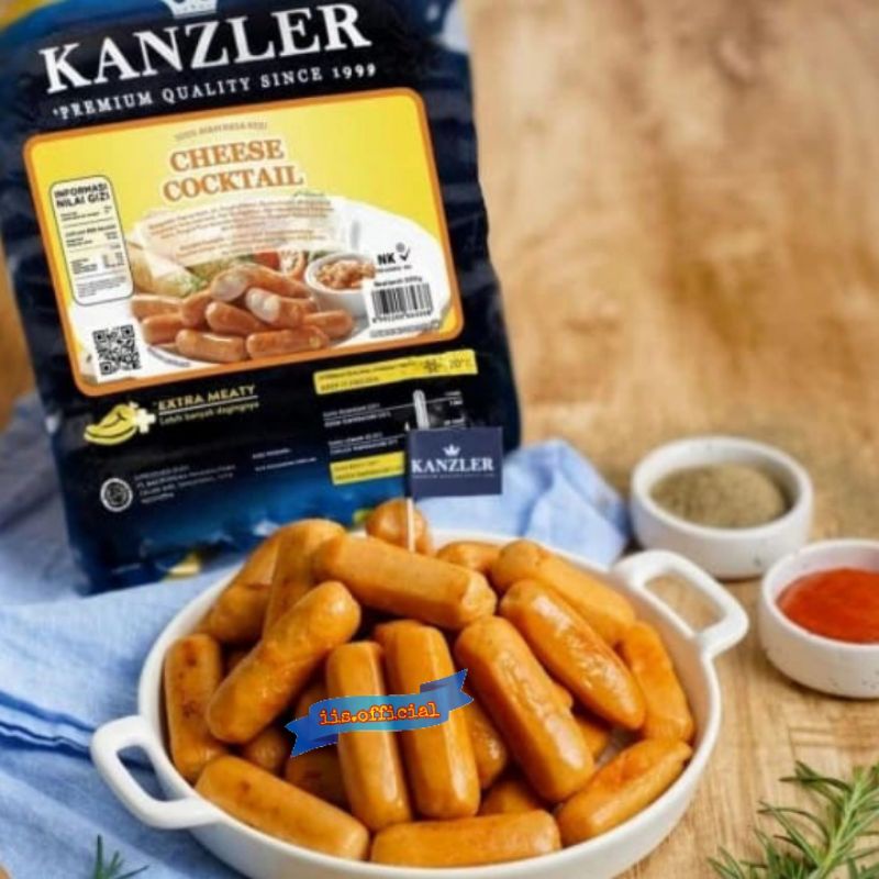 

SOSIS VIRAL ISI BANYAK / KANZLER CHEESE COCKTAIL / SOSIS AYAM RASA KEJU / SOSIS 500GR