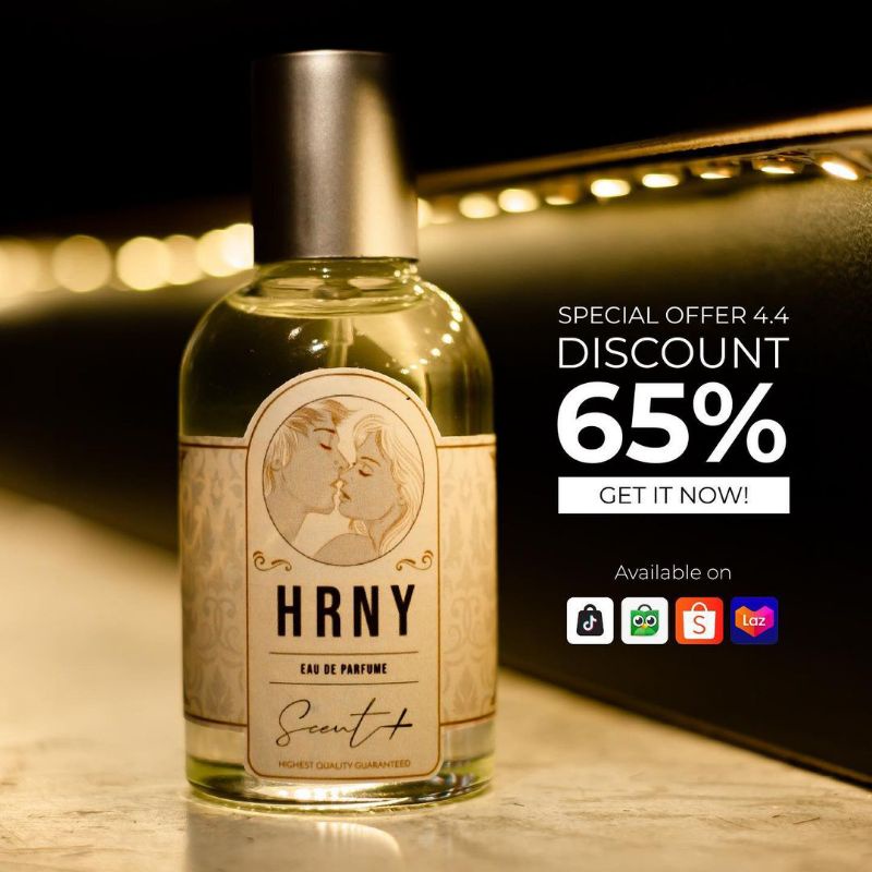 BELI 1 GRATIS 1 SCENTPLUS MR. CRUSH - H R N Y EDP 35ML PARFUME PEMIKAT PASANGAN-H R N Y