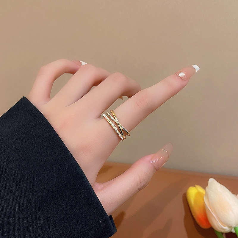 Cincin Mutiara Gaya Simple Untuk Wanita