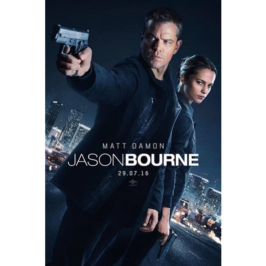 DVD JASON BOURNE 2016 FL