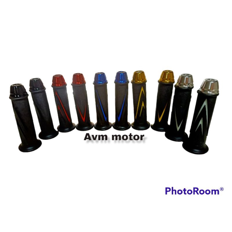 Hand Grip Jalu Cnc Panah Hangrip Motor Variasi Handgrip Universal Beat, Nmax,