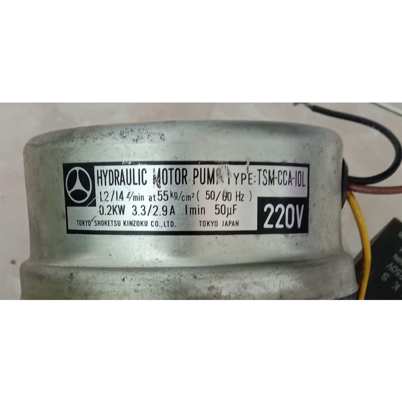 HIDRAULIC MOTOR PUMP 220V AC