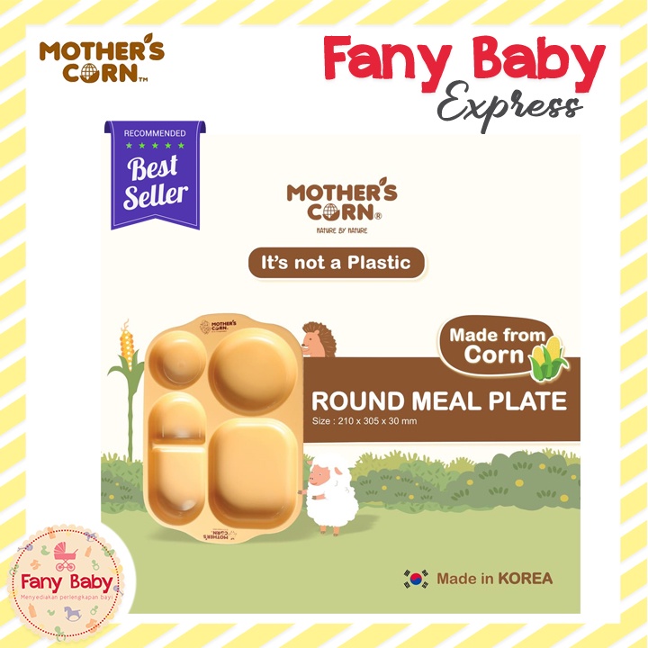 MOTHER'S CORN ROUND MEAL PLATE