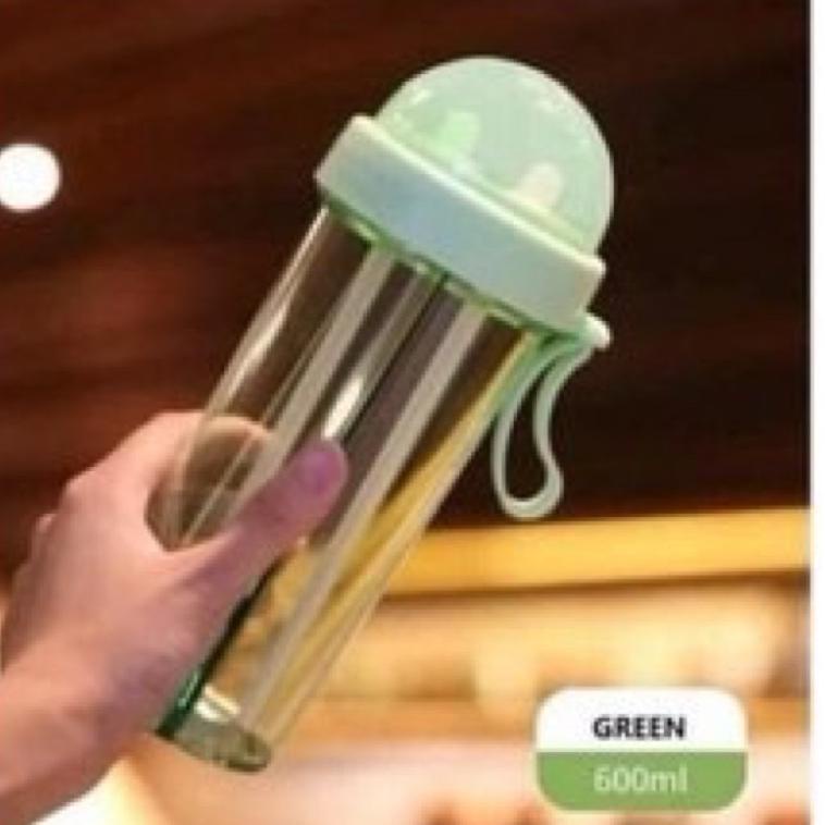 3E1 Botol Minum Dua Sisi Sedotan 600ml BZ-232 - Duet le Bottle Viral