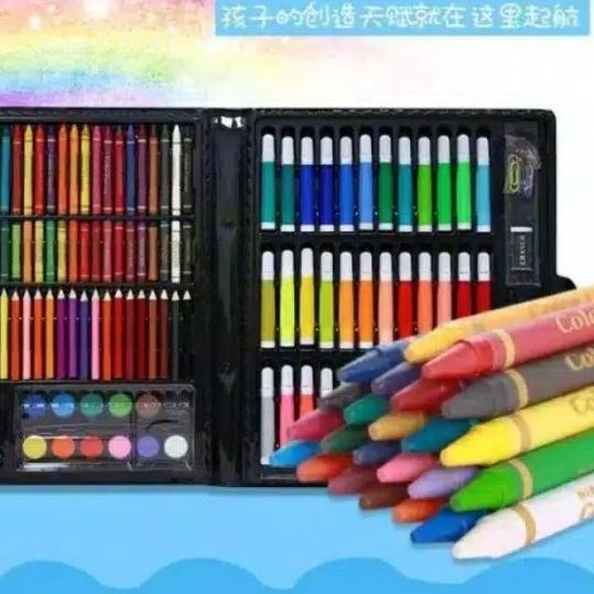 

Art Set Crayon Anak 150 pcs/Crayon Set Drawing 150 pcs - 86