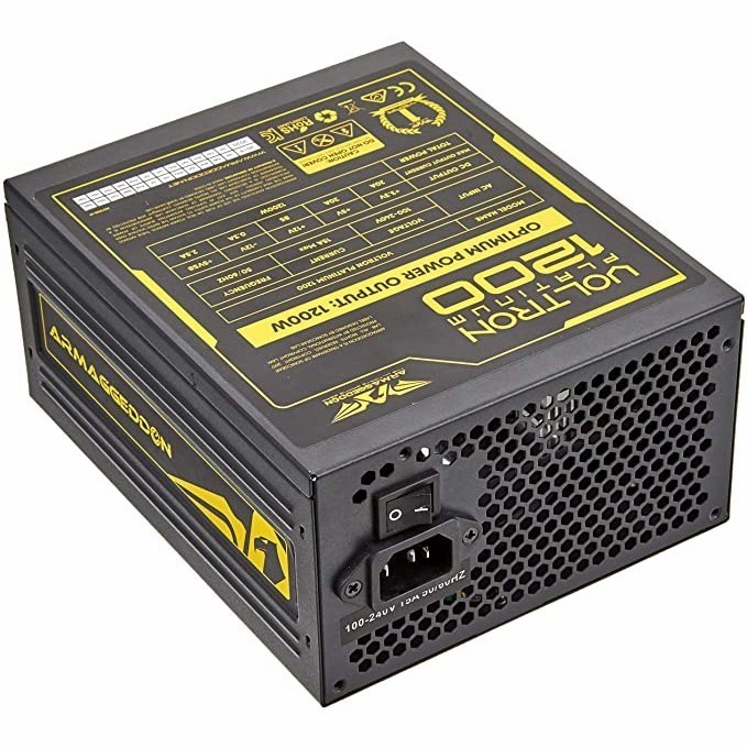 Armaggeddon Voltron Platinum 1200 Modular 80+ GOLD - Garansi 10 Tahun