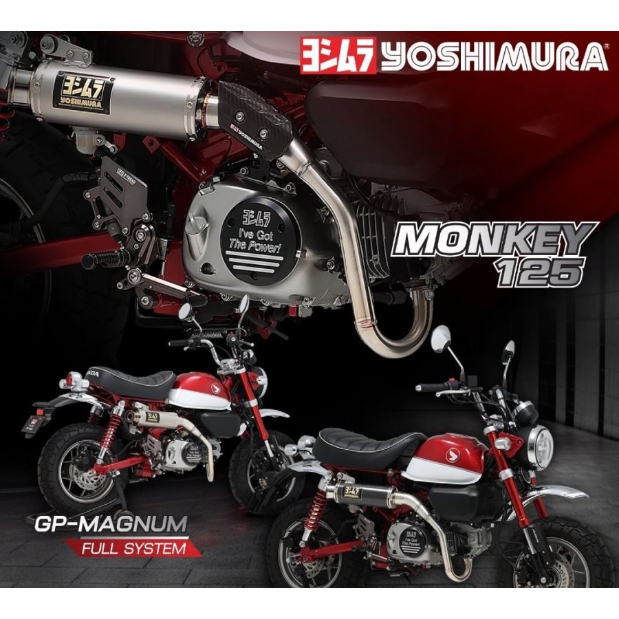 KNALPOT YOSHIMURA HONDA MONKEY 125 ORIGINAL
