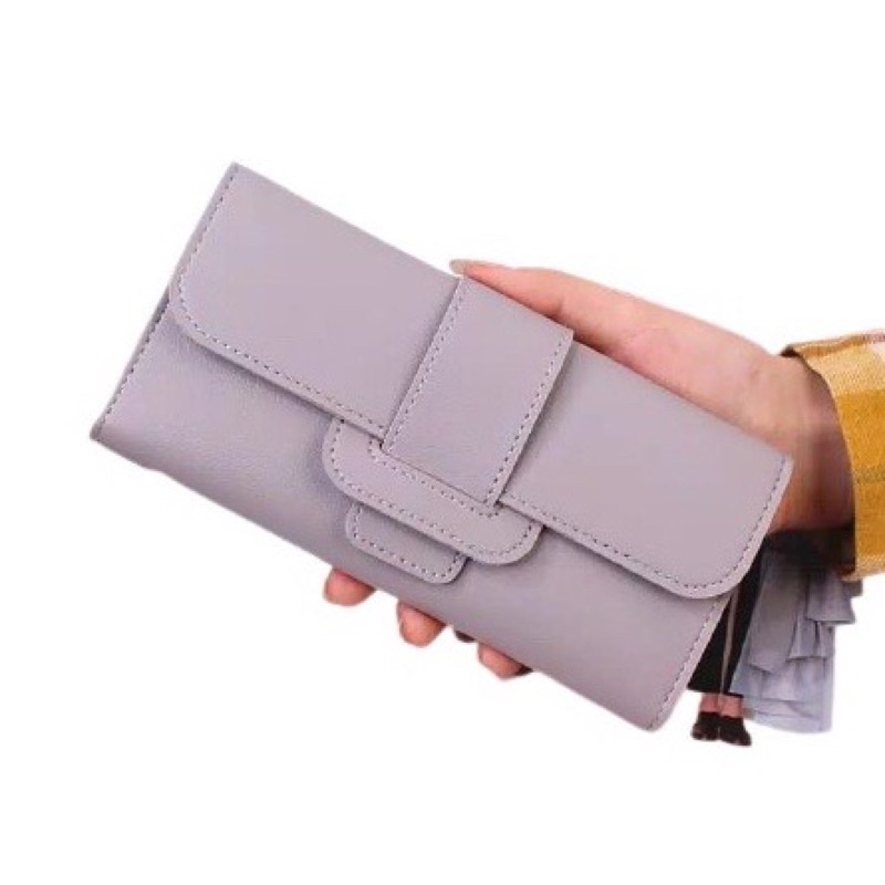 Dompet Lipat Panjang Impor Dompet Wanita Cantik Real Pic / Dompet Kartu