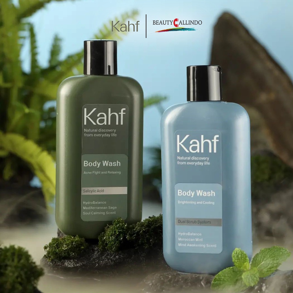 Kahf Body Wash 200 ml 2in1 Sabun Mandi Perawatan Tubuh Pria