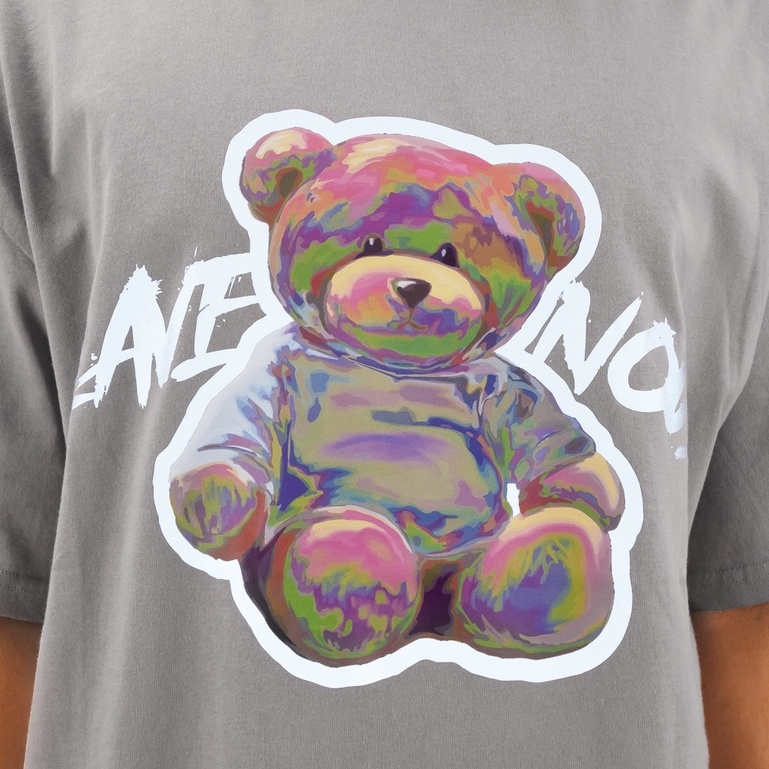 Ravenous Hologram Bear Grey Tee