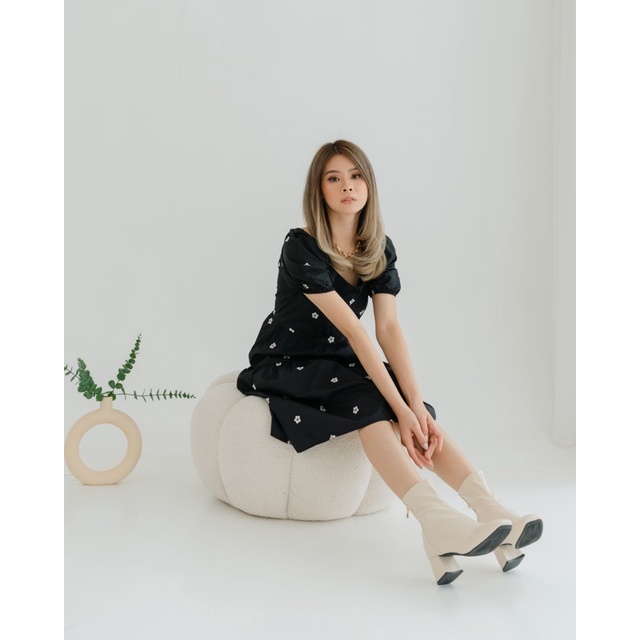 [ LittleBigCloth ] Arin Dress // Korean Dress Midi Dress Wanita Dress Bigsize