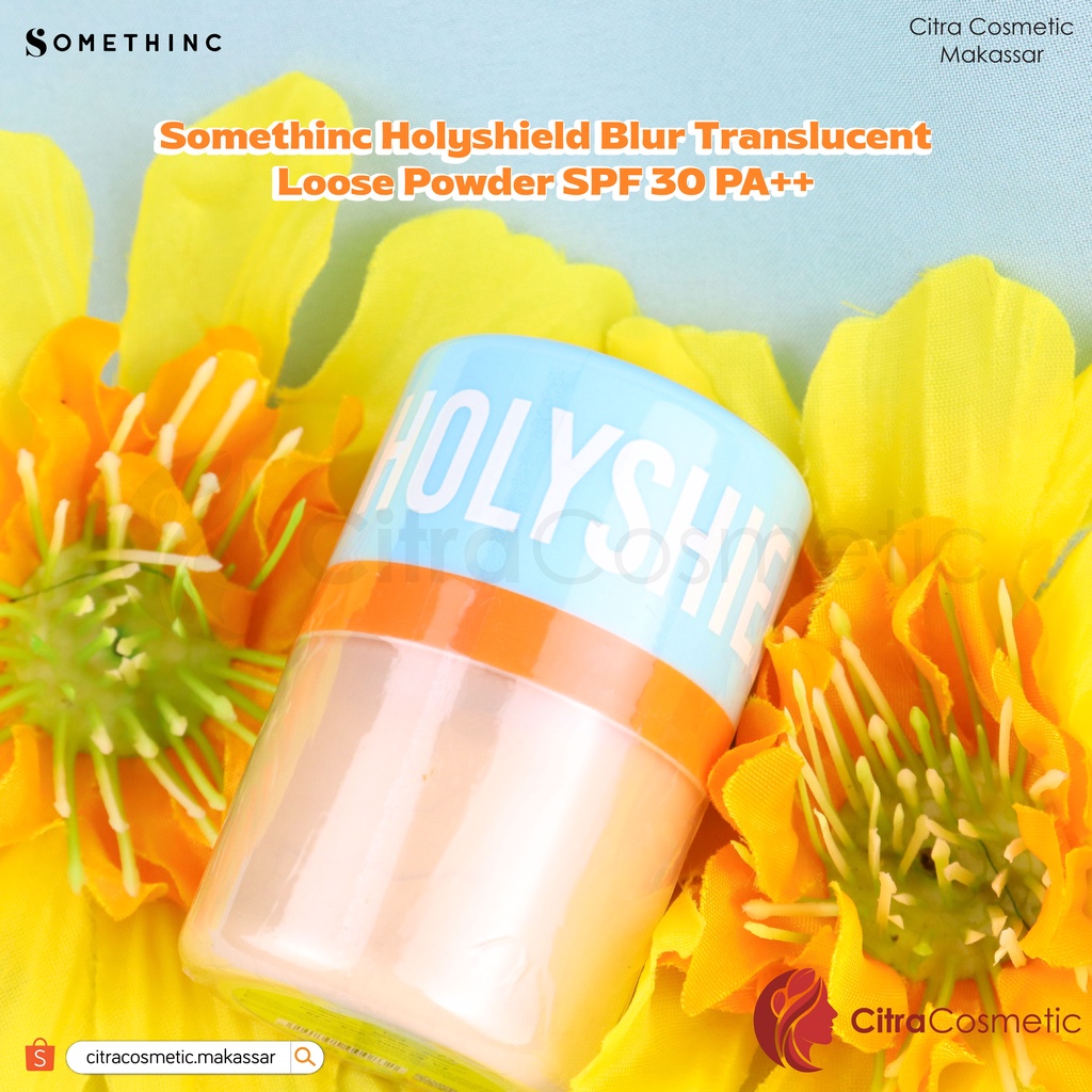 Somethinc Holyshield No Sebum Mineral Blur Translucent Loose Powder SPF30 PA++