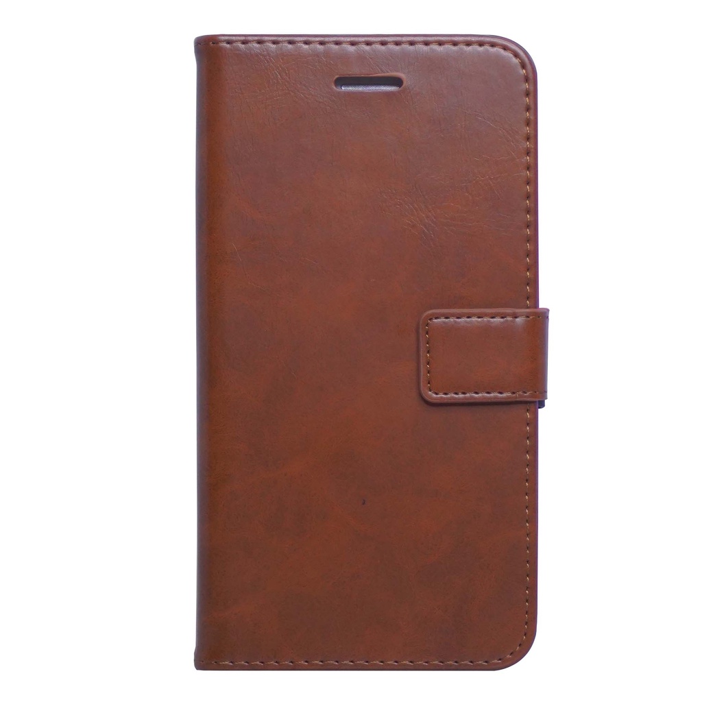 MallCasing - Samsung M11 | M21 Flip Case/ Flip Cover Sarung Kulit Leather FS Bluemoon