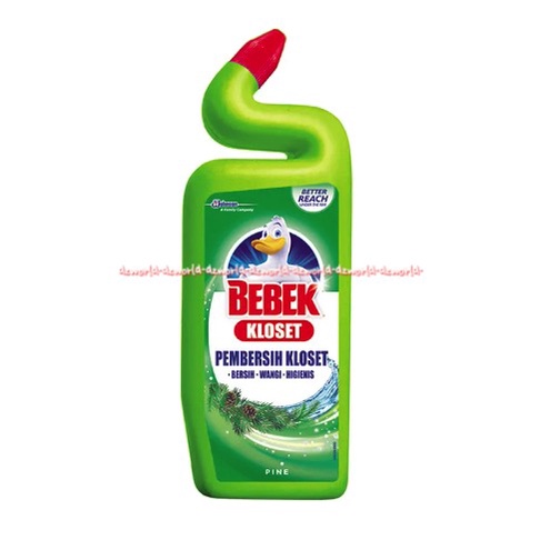 Bebek Kloset Pembersih Kloset WC Toilet Pinus 400ml Hijau Botol Kemasan Botol Hijau Bebebk Closet Green Duck