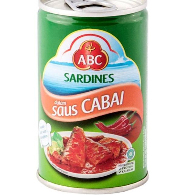 

New Mart--ABC SARDINES CHILI 155 GR