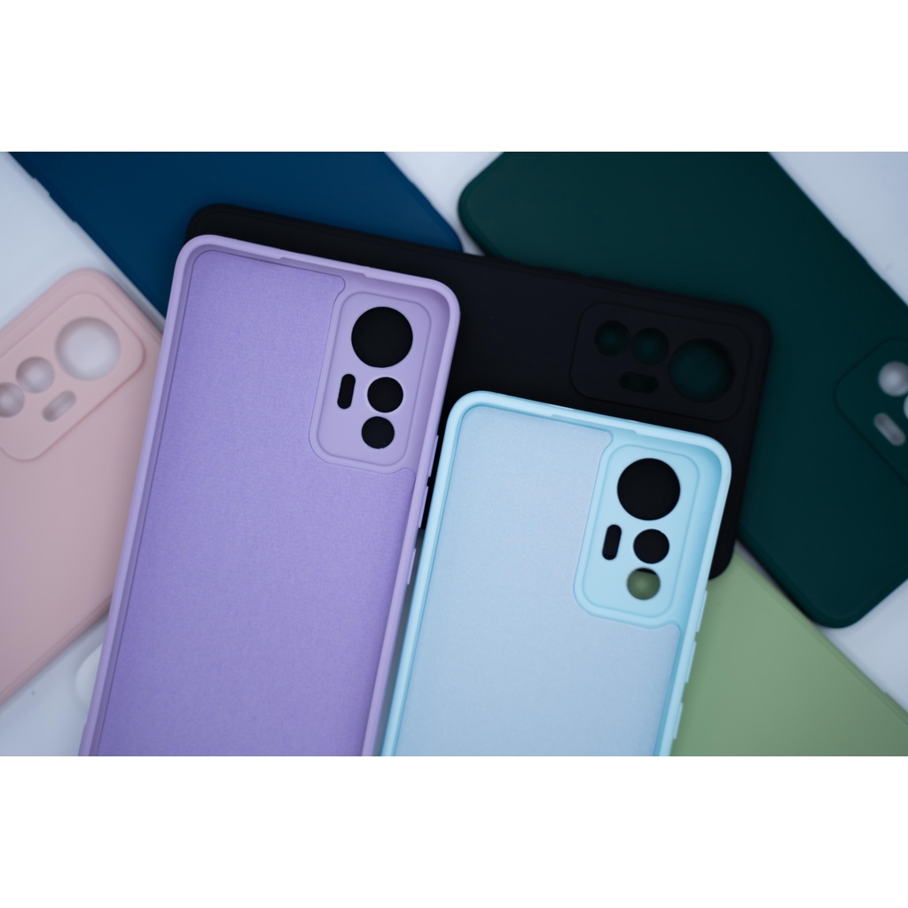 Casing Xiaomi 12 Lite Silicone Color Candy Soft Case Tipis