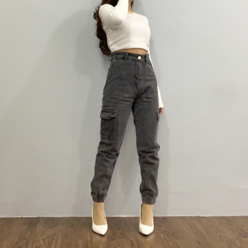 [LUXE.DLABEL] - E19 Jeans | Celana panjang Highwaist wanita Jeans import premium Jeans wanita polos ripped jeans High waist jeans wanita bkk Skinny Jeans High waist Baggy jeans Wideleg Jeans Kulot jeans Boyfriend jeans Wanita Kargo Jeans