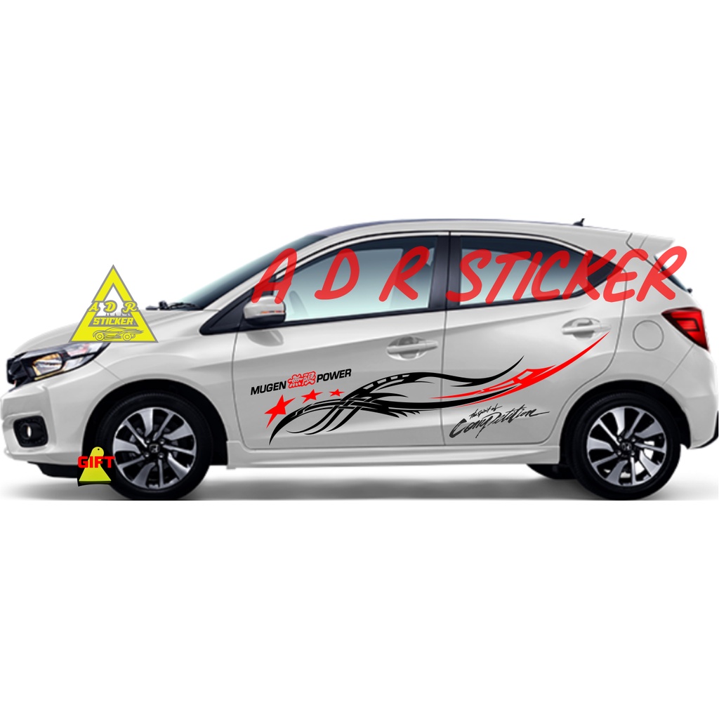 TERBARU STICKER STIKER MOBIL BRIO CUTTING STICKER MOBIL HONDA BRIO