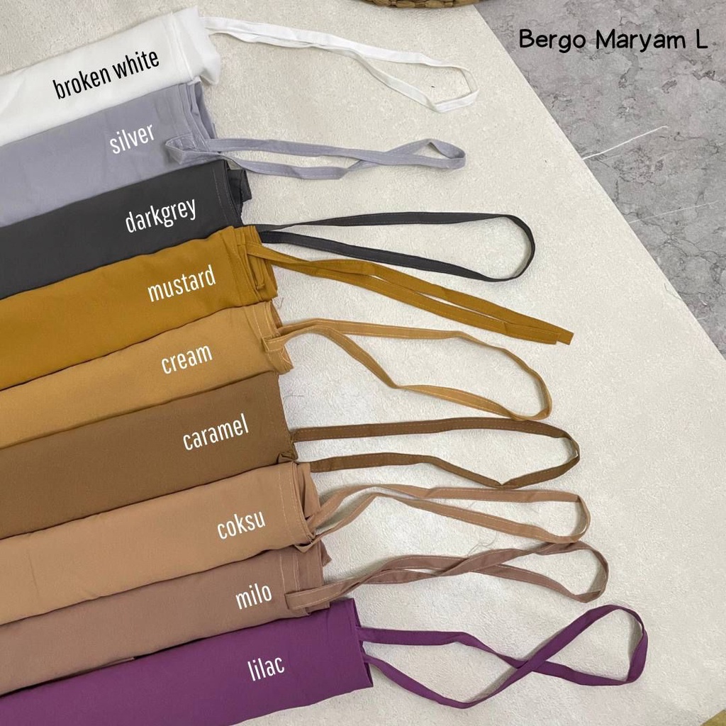 Khimar Bergo Maryam Uk. L